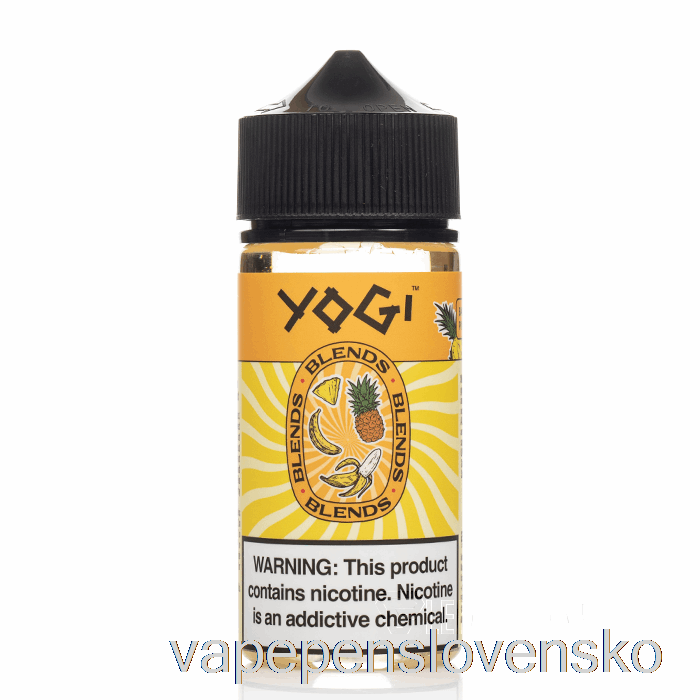Banán Ananás ľad - Jogínske Zmesi - 100ml 0mg Vape Slovensko